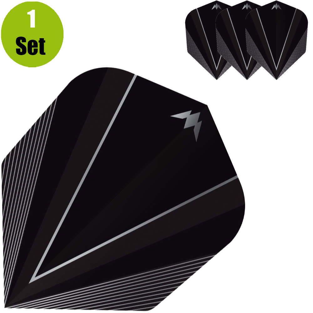 Mission Shades Dartflights - Zwart afbeelding