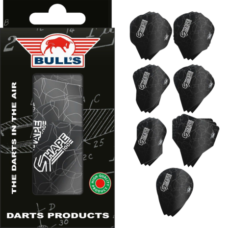 Bulls Bulls Flight Shape Testkit - 7 Sets Bulls Bulls Flight Shape Testkit - 7 Sets