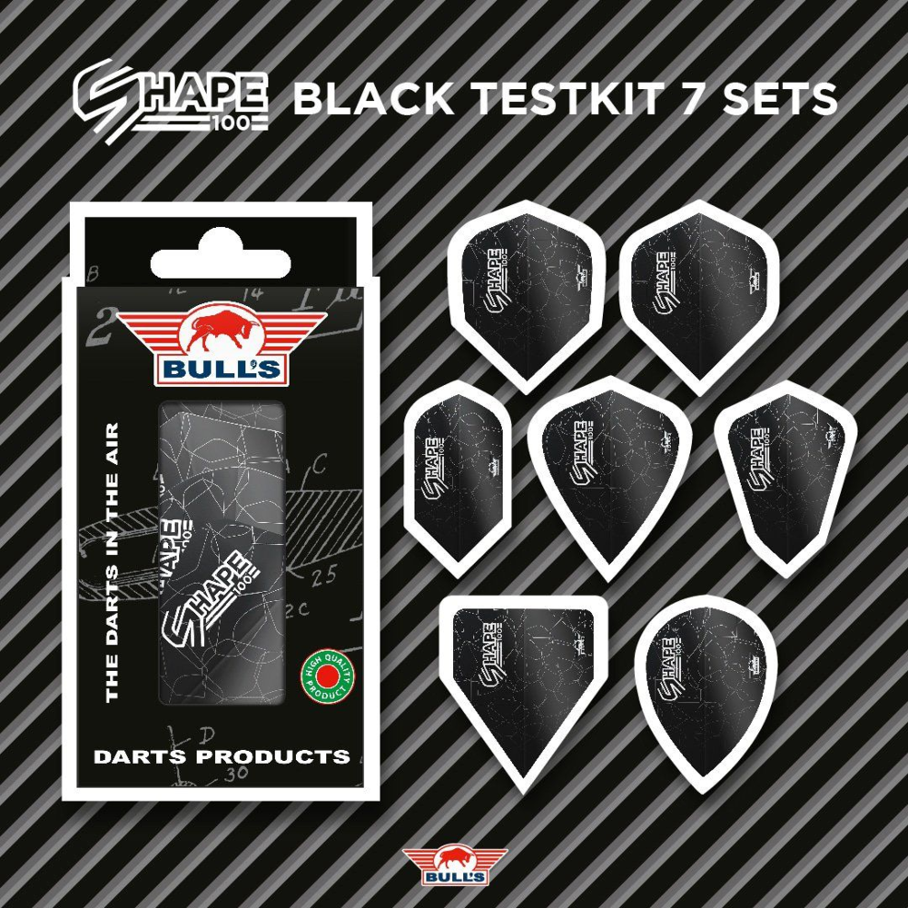 Bulls Bulls Flight Shape Testkit - 7 Sets Bulls Bulls Flight Shape Testkit - 7 Sets
