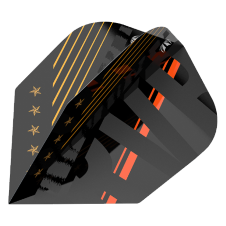 Target Raymond van Barneveld 80% No6 Dartflights - Zwart Target Raymond van Barneveld 80% No6 Dartflights - Zwart