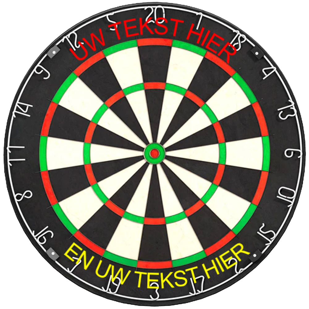 Dartbord Bedrukken afbeelding