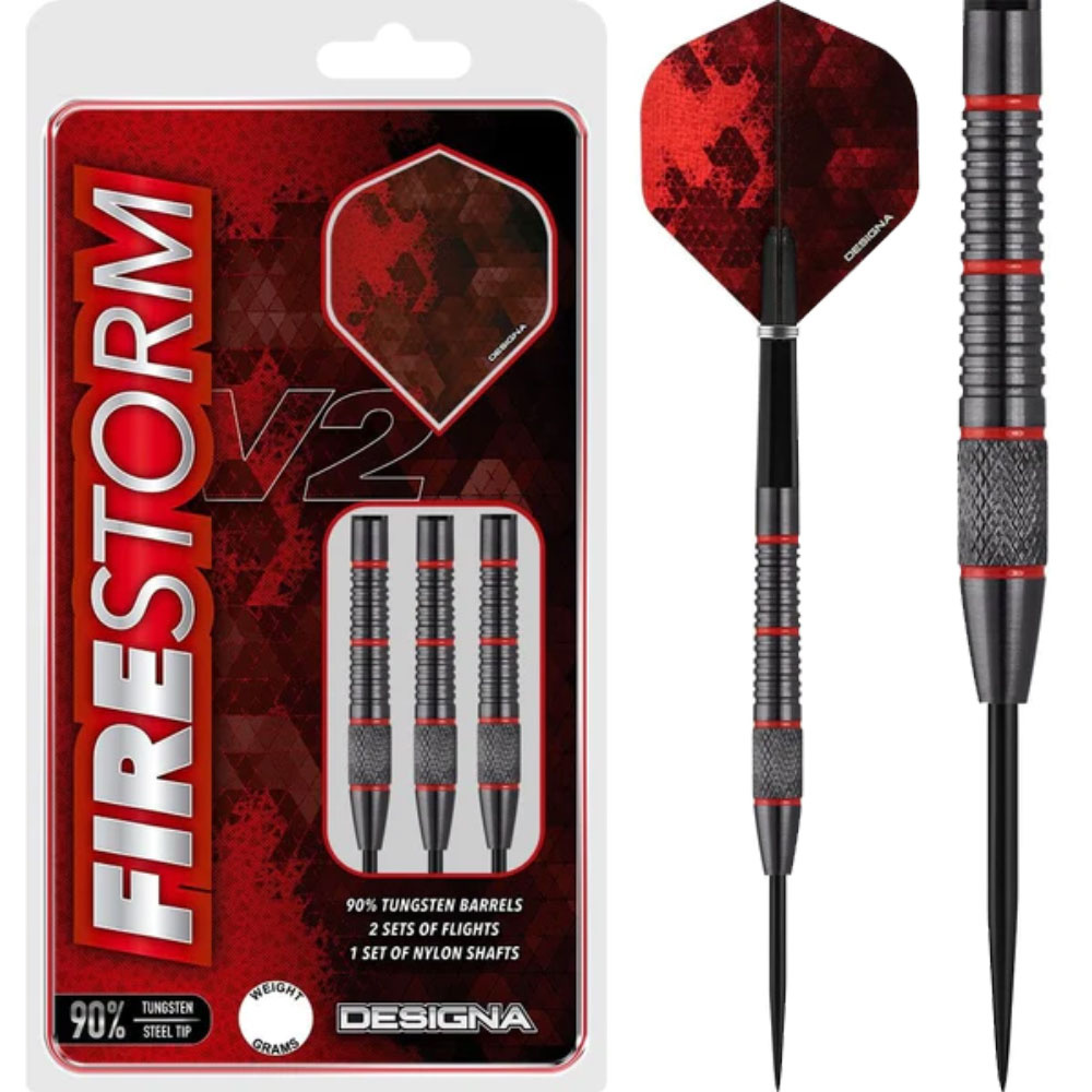 Designa Firestorm V2 Knurled Zwart afbeelding