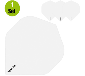 Lena Poly Plain Dartflights - Clear Lena Poly Plain Dartflights - Clear