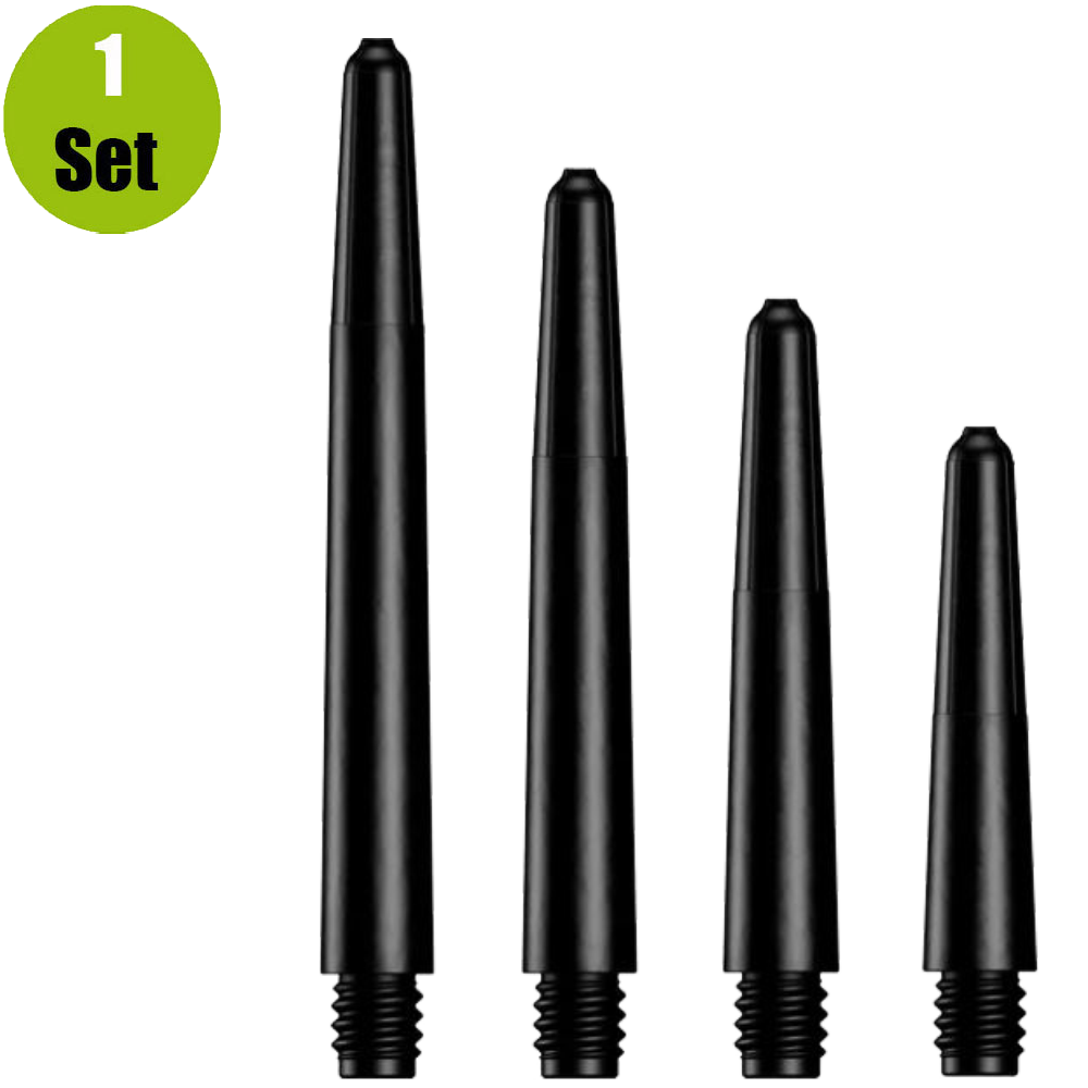 Lena Nylon Dartshafts - Zwart afbeelding