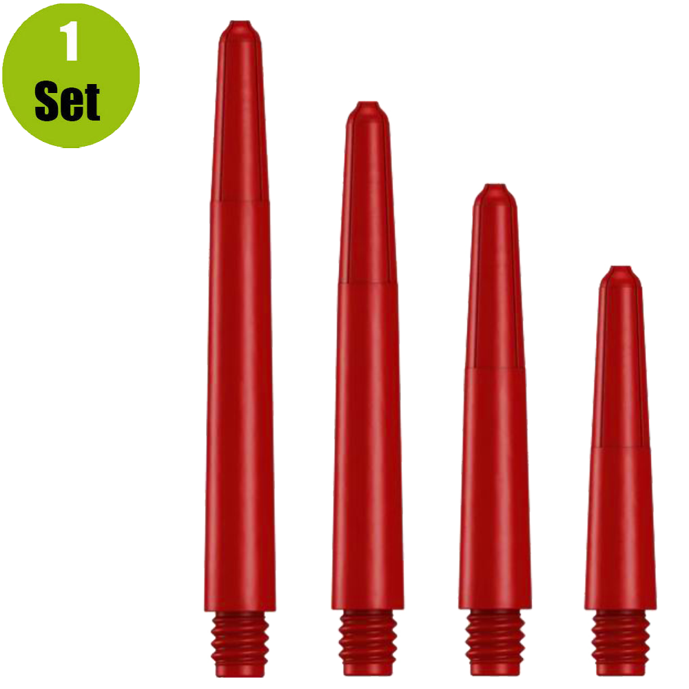 Lena Nylon Dartshafts - Rood afbeelding