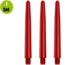 Lena Nylon Dartshafts - Rood