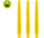 Lena Nylon Dartshafts - Geel
