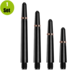 Lena Nylon Dartshafts + Ring - Zwart Lena Nylon Dartshafts + Ring - Zwart