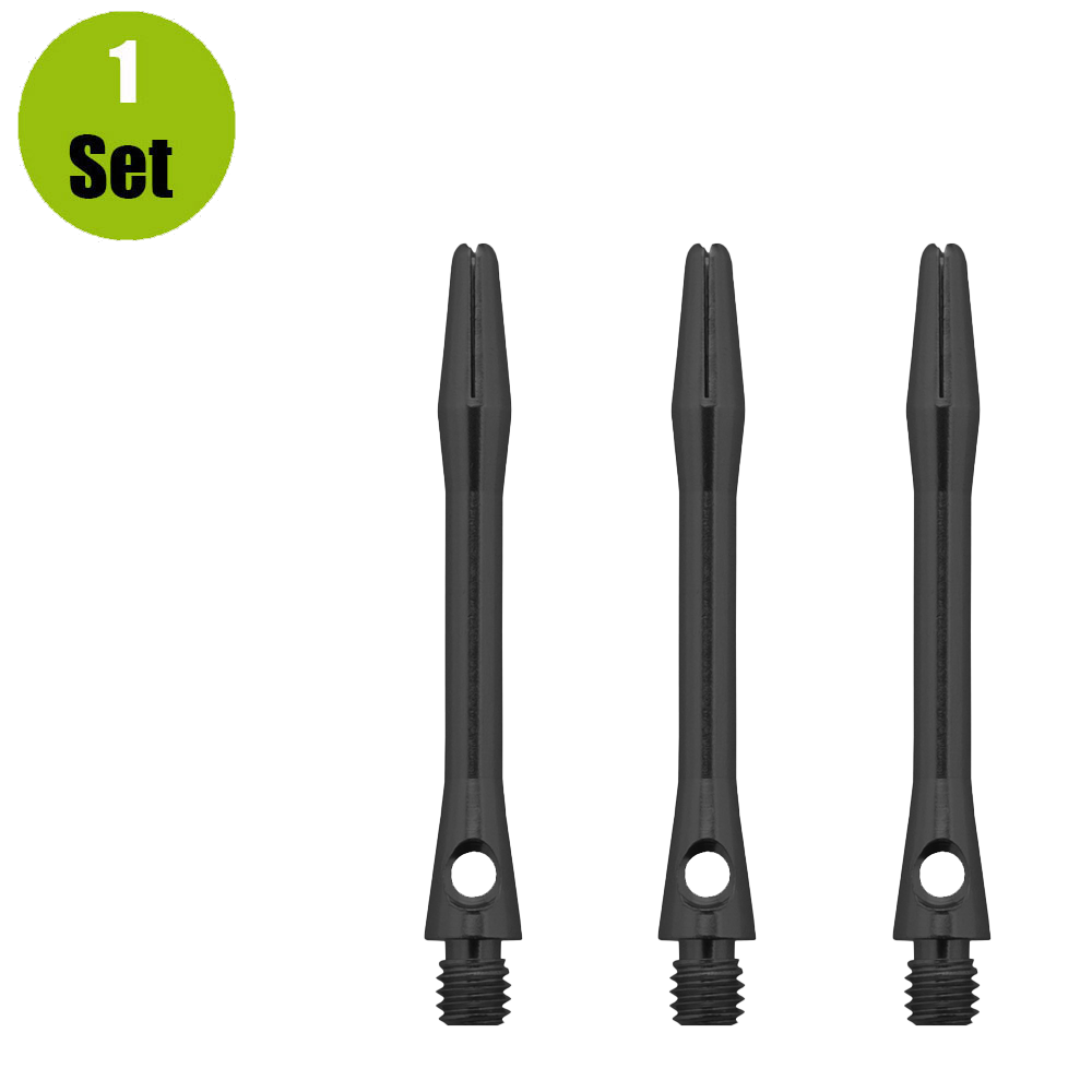 Lena Lena Aluminium Dartshafts - Zwart afbeelding