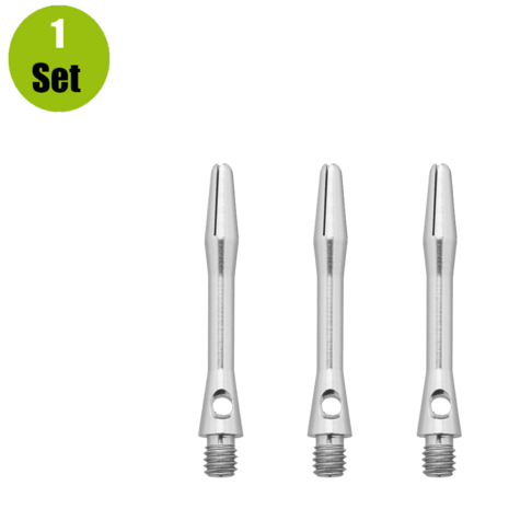 Lena Lena Aluminium Dartshafts - Zilver Lena Lena Aluminium Dartshafts - Zilver