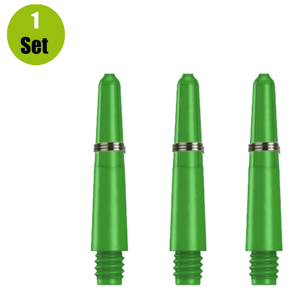 Lena Lena Nylon Dartshafts + Ring - Groen Lena Lena Nylon Dartshafts + Ring - Groen