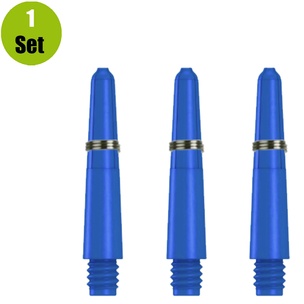 Lena Lena Nylon Dartshafts + Ring - Blauw afbeelding