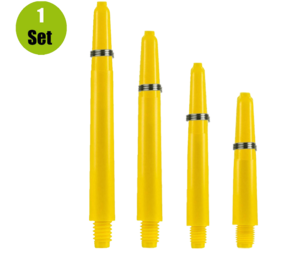 Lena Lena Nylon Dartshafts + Ring - Geel Lena Lena Nylon Dartshafts + Ring - Geel