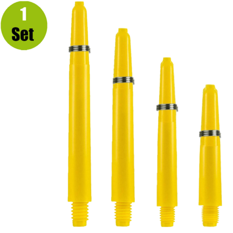 Lena Lena Nylon Dartshafts + Ring - Geel Lena Lena Nylon Dartshafts + Ring - Geel