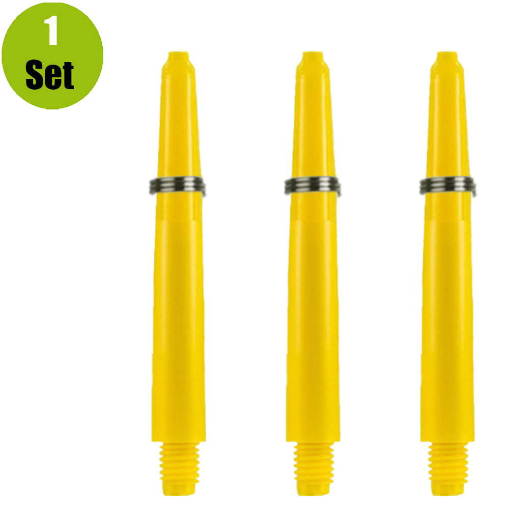 Lena Lena Nylon Dartshafts + Ring - Geel Lena Lena Nylon Dartshafts + Ring - Geel