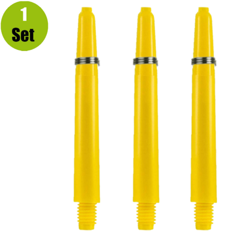 Lena Lena Nylon Dartshafts + Ring - Geel Lena Lena Nylon Dartshafts + Ring - Geel