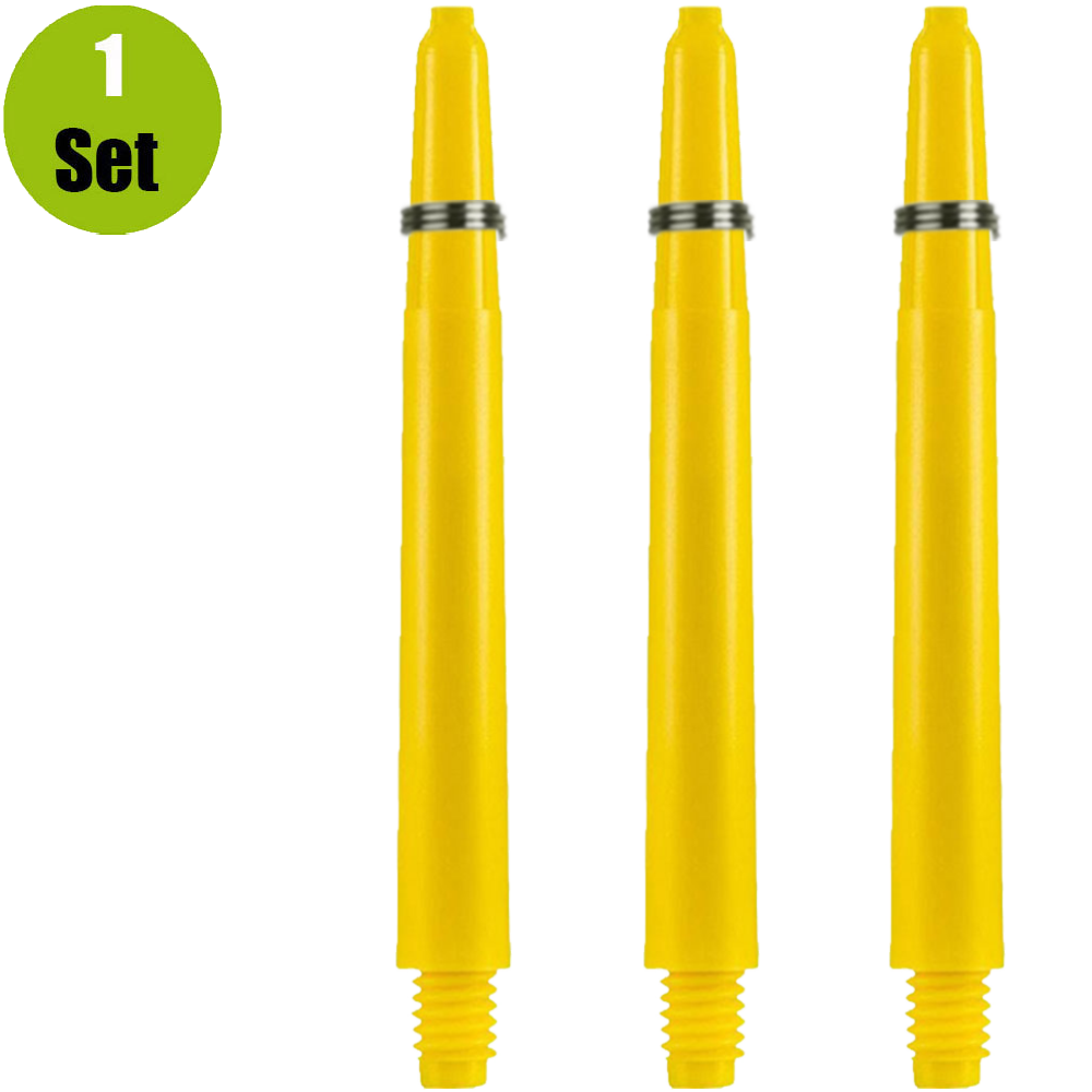 Lena Lena Nylon Dartshafts + Ring - Geel Lena Lena Nylon Dartshafts + Ring - Geel