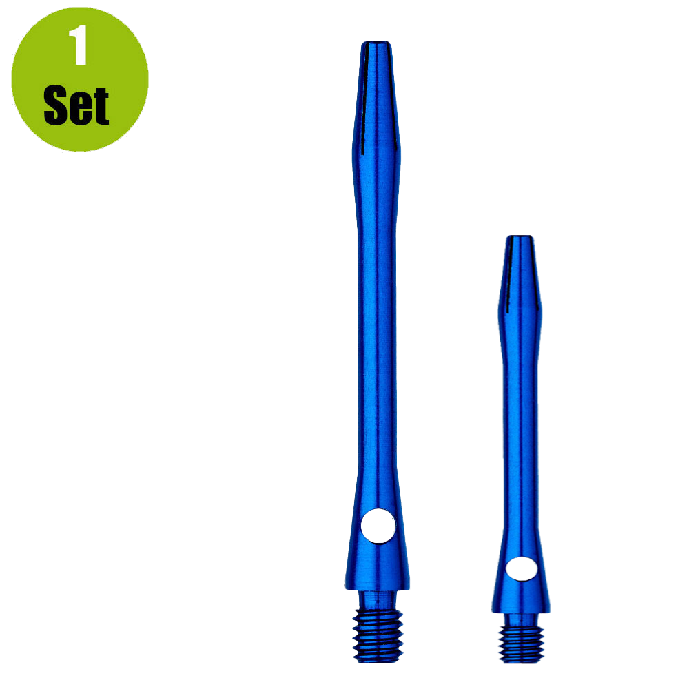 Lena Aluminium Dartshafts - Blauw afbeelding