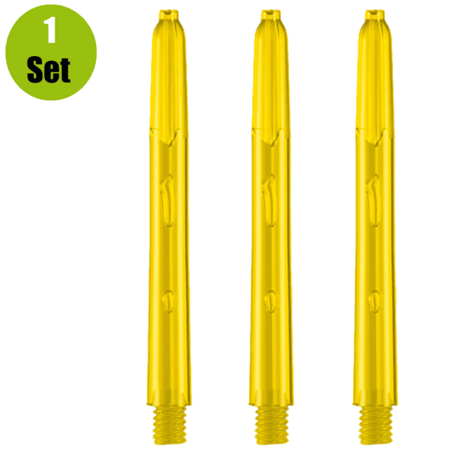 Lena Nylon Dartshafts Glow - Geel