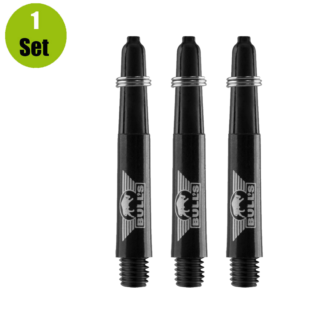 Bulls Bulls Nylon Dartshaft Dura - Zwart