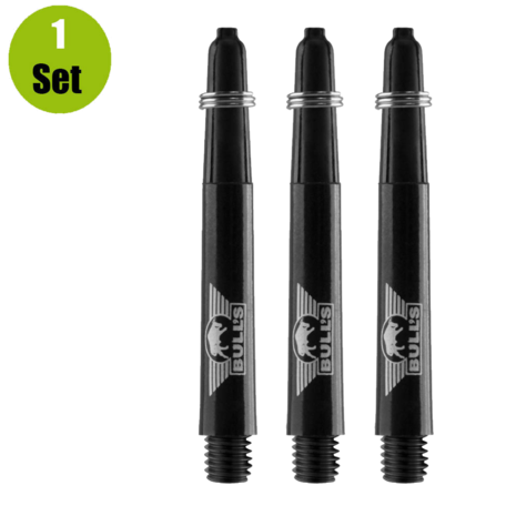Bulls Bulls Nylon Dartshaft Dura - Zwart