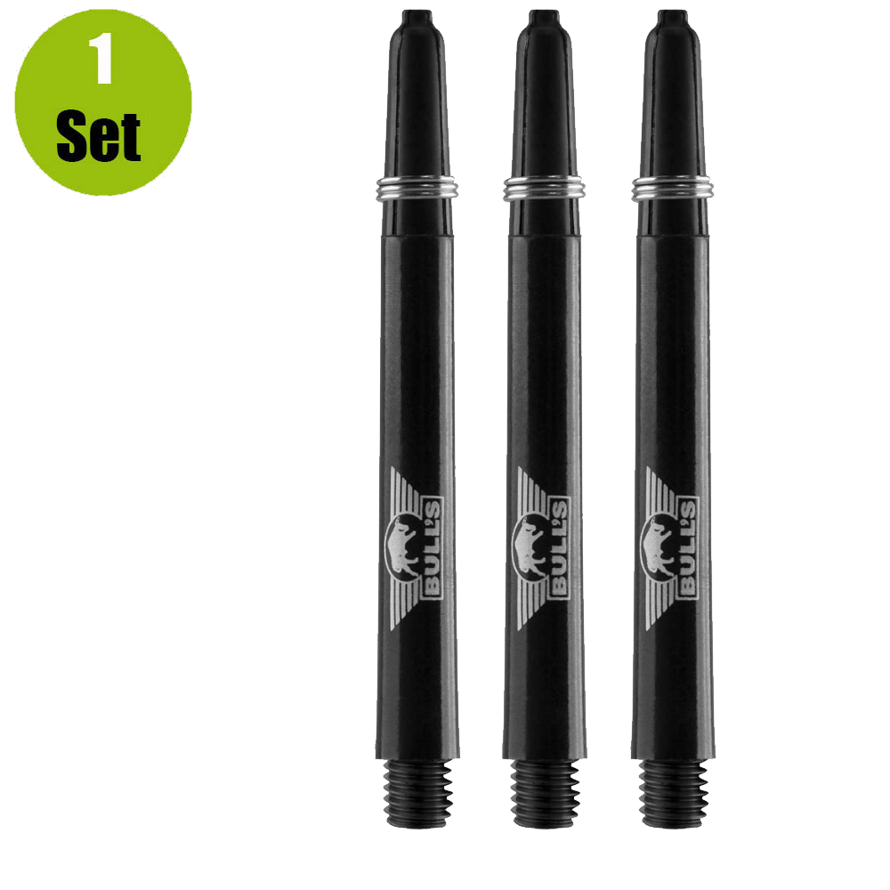 Bulls Bulls Nylon Dartshaft Dura - Zwart