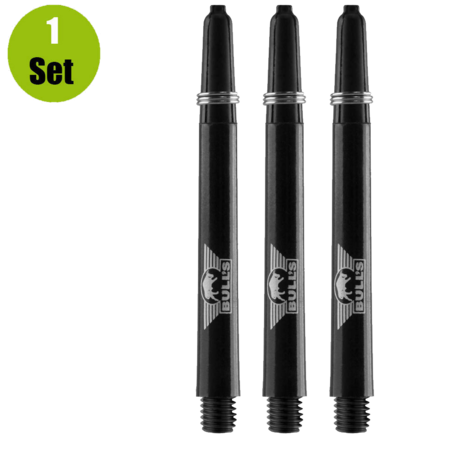 Bulls Bulls Nylon Dartshaft Dura - Zwart