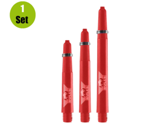 Bulls Bulls Nylon Dartshaft Dura - Rood