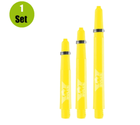 Bulls Bulls Nylon Dartshaft Dura - Geel Bulls Bulls Nylon Dartshaft Dura - Geel