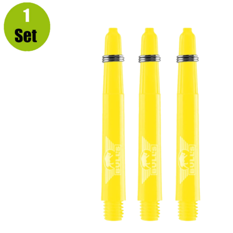 Bulls Bulls Nylon Dartshaft Dura - Geel Bulls Bulls Nylon Dartshaft Dura - Geel
