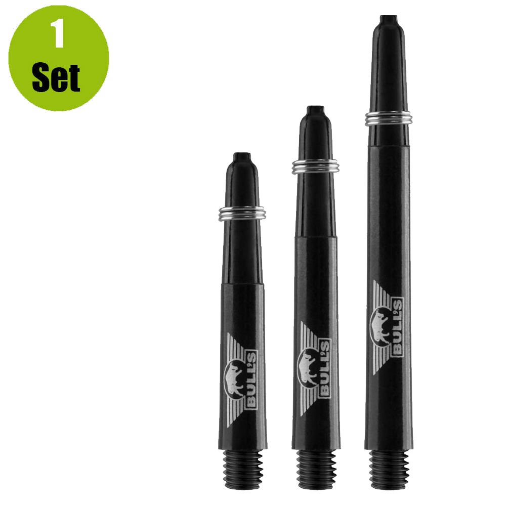 Bulls Nylon Dartshaft Dura - Zwart afbeelding