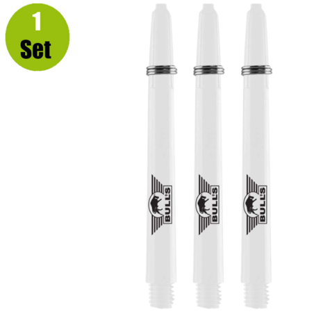 Bulls Bulls Nylon Dartshaft Dura - Wit Bulls Bulls Nylon Dartshaft Dura - Wit