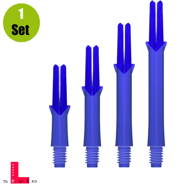 L-Style L-Shaft Locked Straight - Blauw