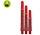 Target Ink Pro Grip Shaft - Rood