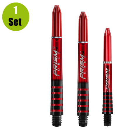 Winmau Winmau Prism Force Shaft - Rood Winmau Winmau Prism Force Shaft - Rood