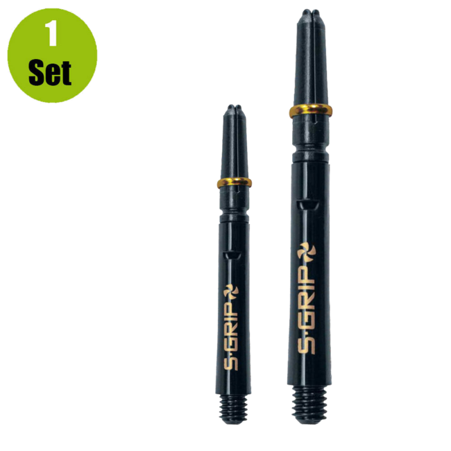 Harrows Supergrip Spin Zwart Goud SNEL in Huis! Leiden