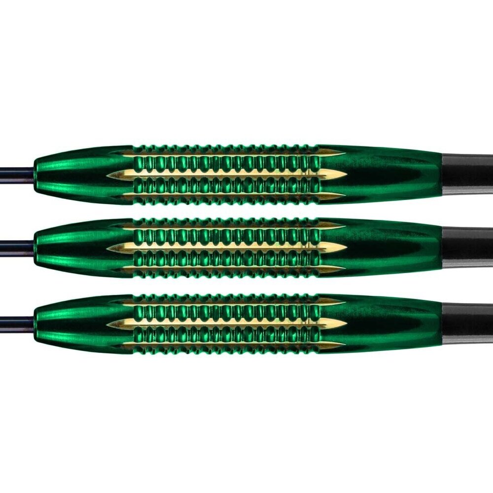 Bulls Ricky Evans Shell Coated Green - 21 Gram - Dartpijlen