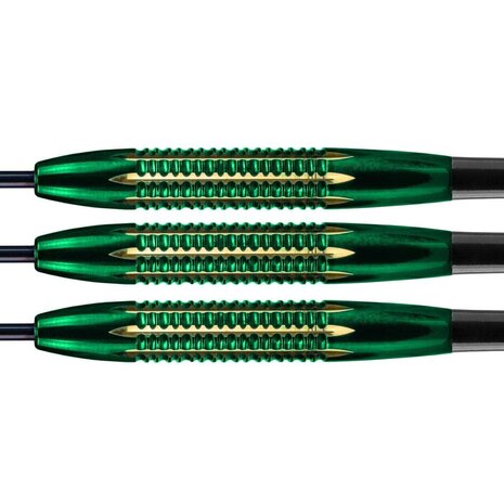 Bulls Ricky Evans Shell Coated Green - 21 Gram - Dartpijlen