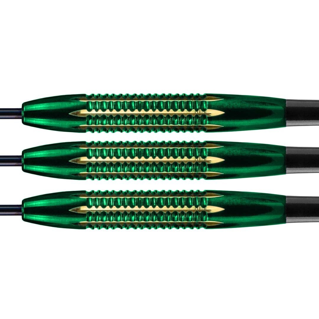 Bulls Ricky Evans Shell Coated Green - 21 Gram - Dartpijlen afbeelding