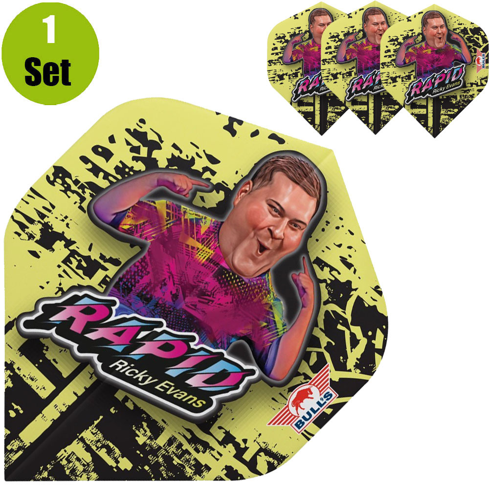 Bulls Ricky Evans 80 Dartflight afbeelding
