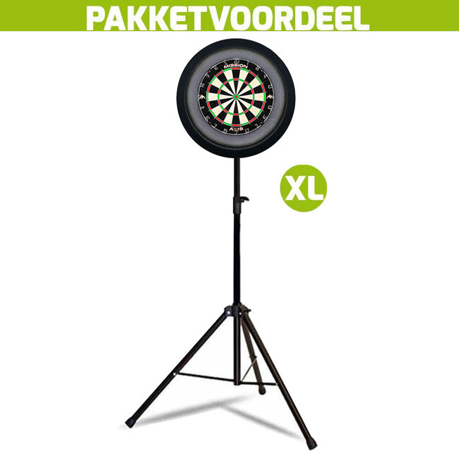 Mobiele Dartbaan Set inclusief Mission Axis Dartbord