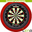 Dartbord Verlichting Set inclusief Winmau Blade 6 Triple Core Dartbord