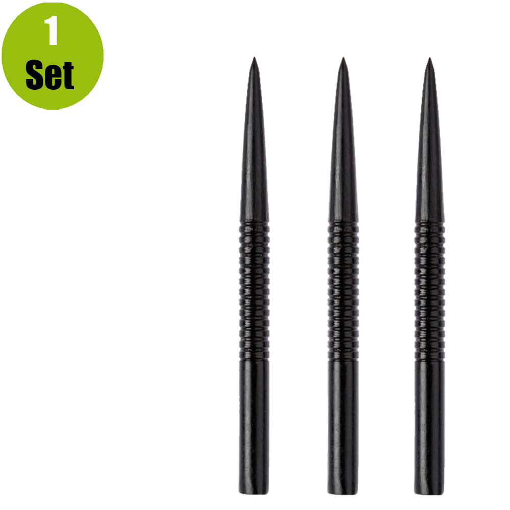 Winmau Spiral Points Zwart afbeelding
