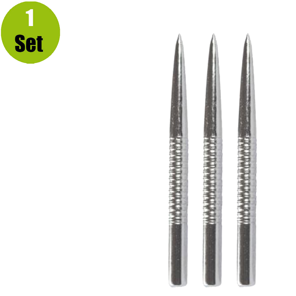Winmau Ringed Effect Points Zilver afbeelding
