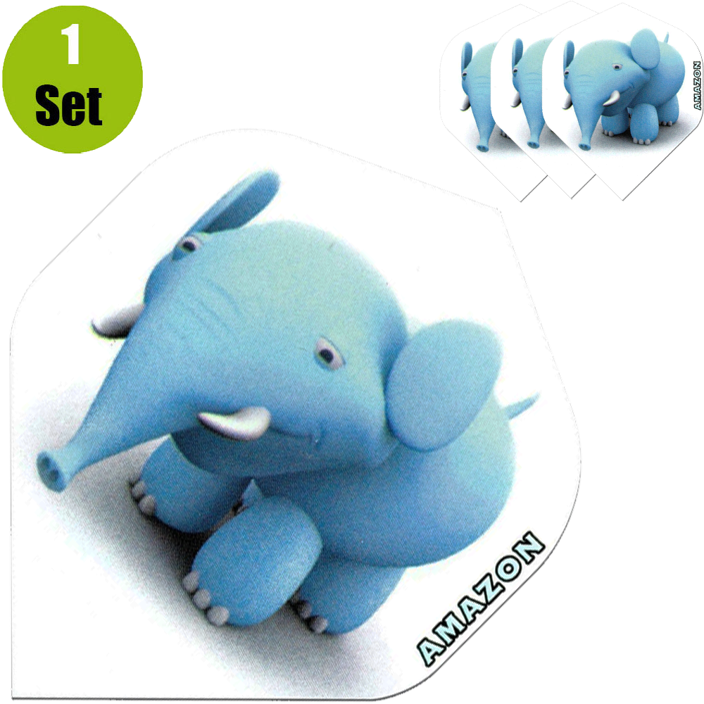 Amazon Dart Flights - Olifant afbeelding