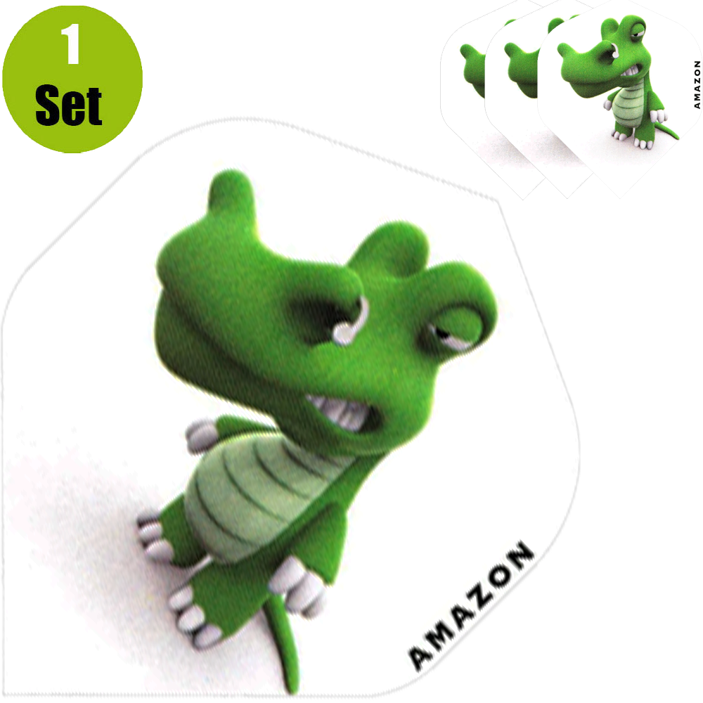 Dart Flights - Krokodil afbeelding