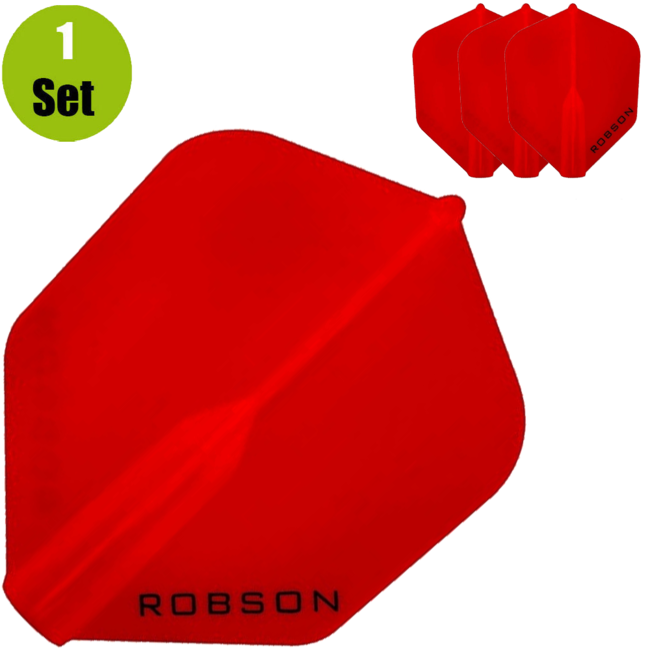 Robson No. 6 Dartflight - Rood