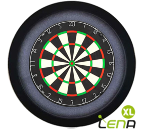 Lena Dartbord Verlichting Basic XL Zwart Lena Dartbord Verlichting Basic XL Zwart