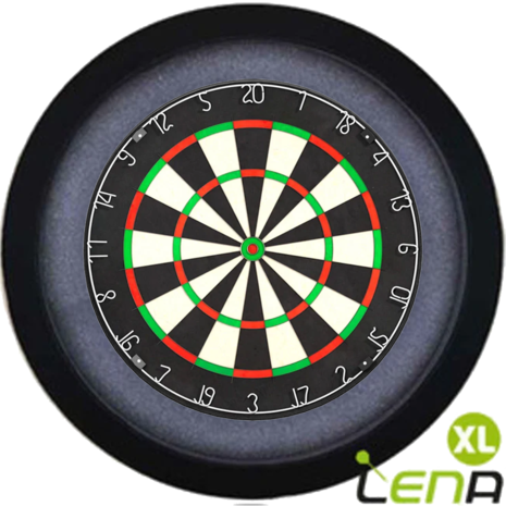 Lena LENA Dartbord Verlichting Basic XL Zwart Lena LENA Dartbord Verlichting Basic XL Zwart