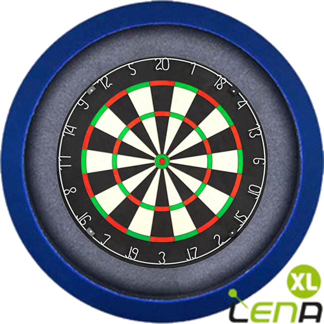 Lena Dartbord Verlichting Basic XL Blauw afbeelding